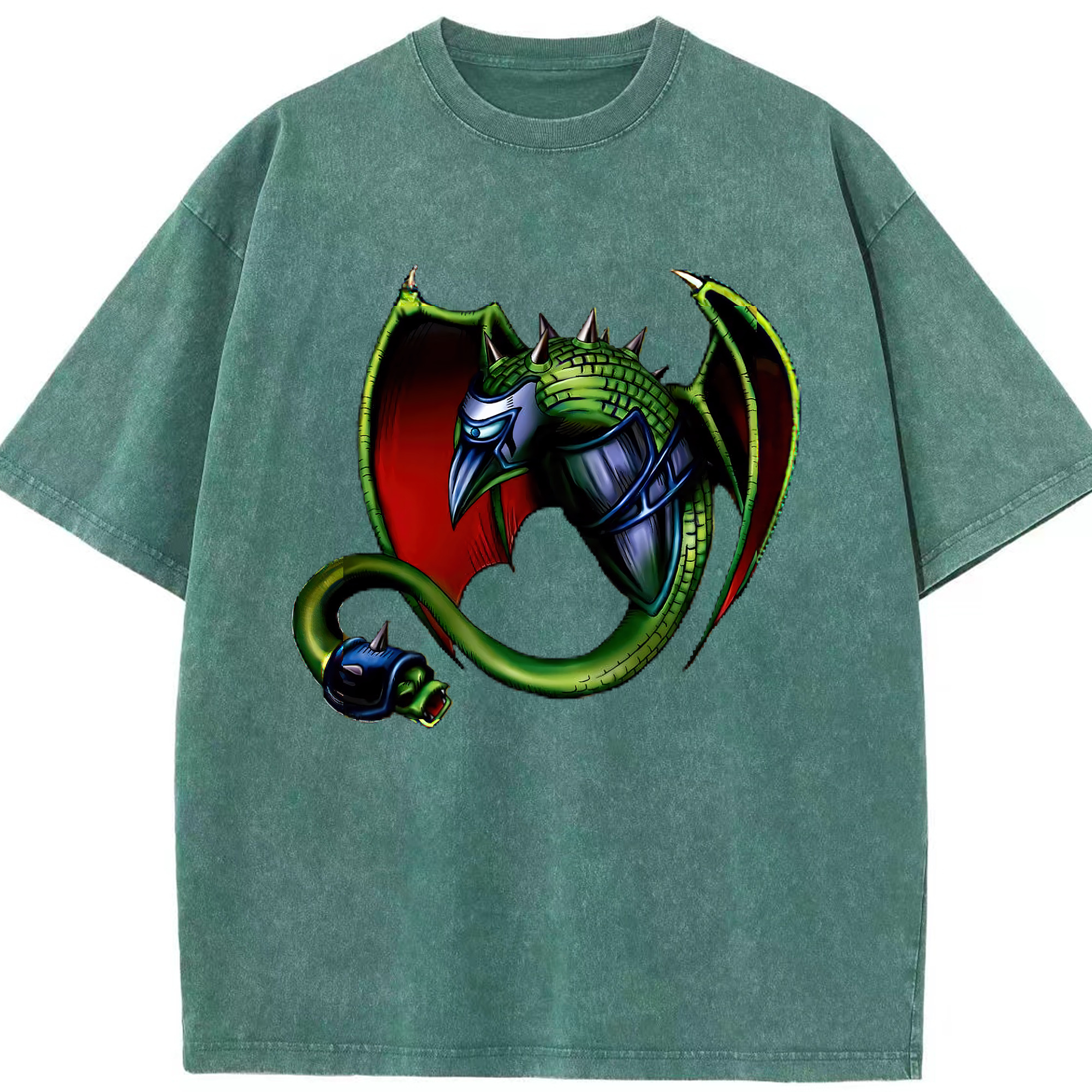 （画像用） 遊☆戯☆王 Yu-Gi-Oh! 綿100% ヴィンテージ風 半袖Tシャツ（フロントプリント）